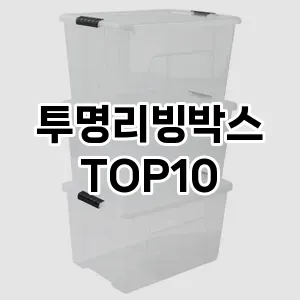 투명리빙박스 추천 순위  TOP10 구매가이드 2024년 8월 4주차