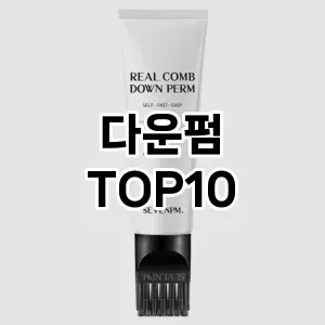 [리뷰알림]다운펌 추천 순위  TOP10 구매가이드 2025년 3월 1주차