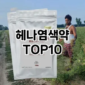 [특가소개]헤나염색약 추천 순위  TOP10 구매가이드 2025년 3월 1주차