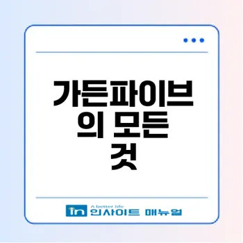 가든파이브 역사와 현재는 어떤가