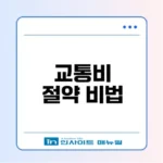 kpass 체크카드로 교통비 절반 아끼는 법은?