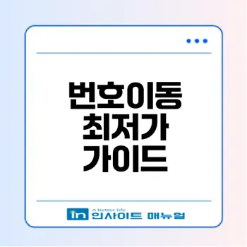 2025년 SK 위약금 조회와 번호이동 꿀팁