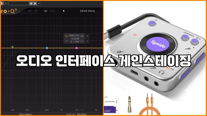 오디오 인터페이스 게인스테이징