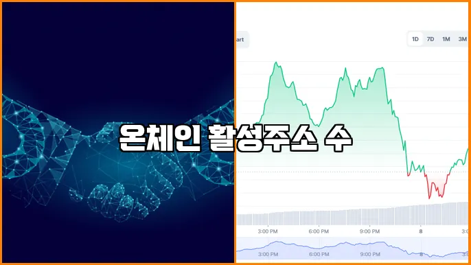 온체인 활성주소 수