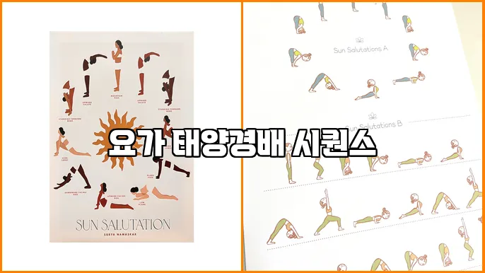 요가 태양경배 시퀀스