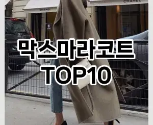 [진짜리뷰]막스마라코트 추천 순위  TOP10 구매가이드 2025년 11월 5주차
