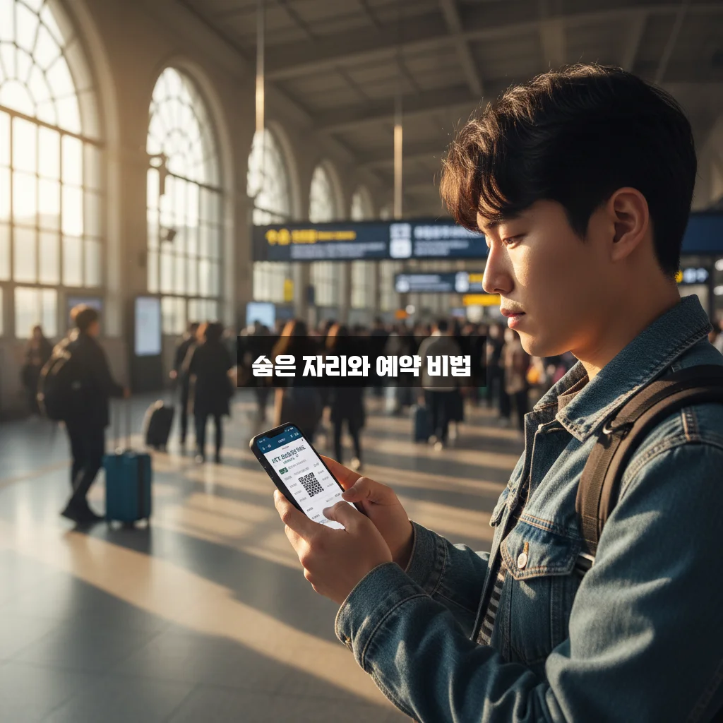 KTX 입석 예매 방법 및 자유석 꿀팁 (콘센트 위치) 관련 이미지 1