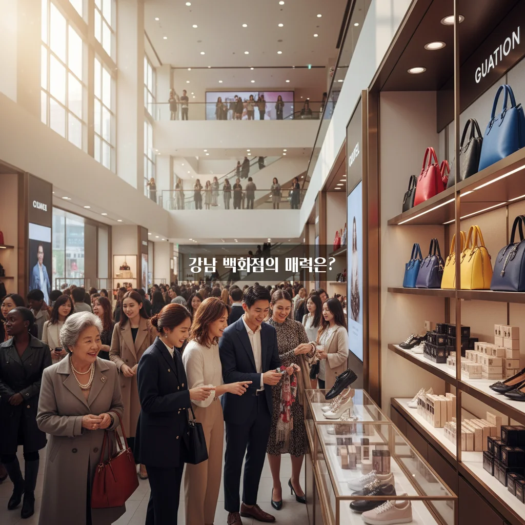 강남역 백화점 탐방 가이드: 쇼핑의 모든 것 알아보기 관련 이미지 1