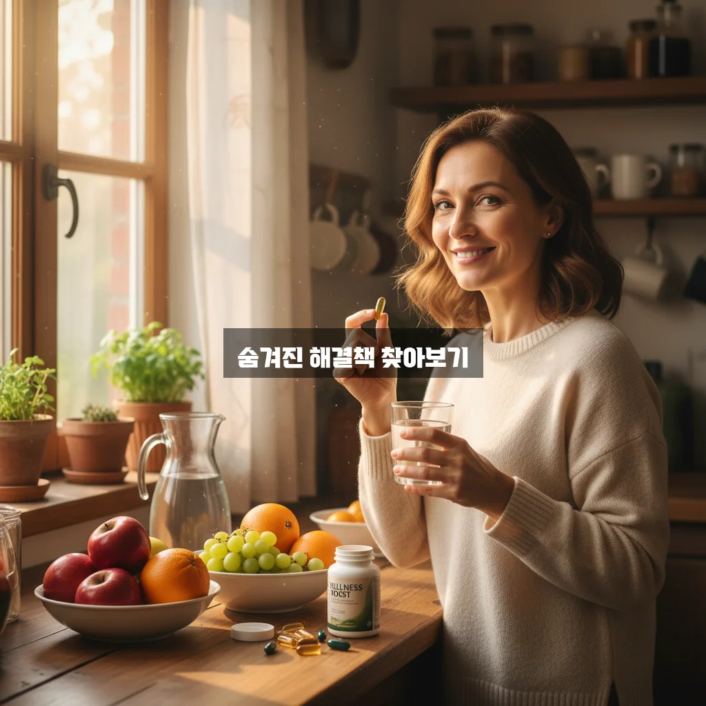 갱년기 여성에게 좋은 영양제 및 열감 내리기 관련 이미지 3