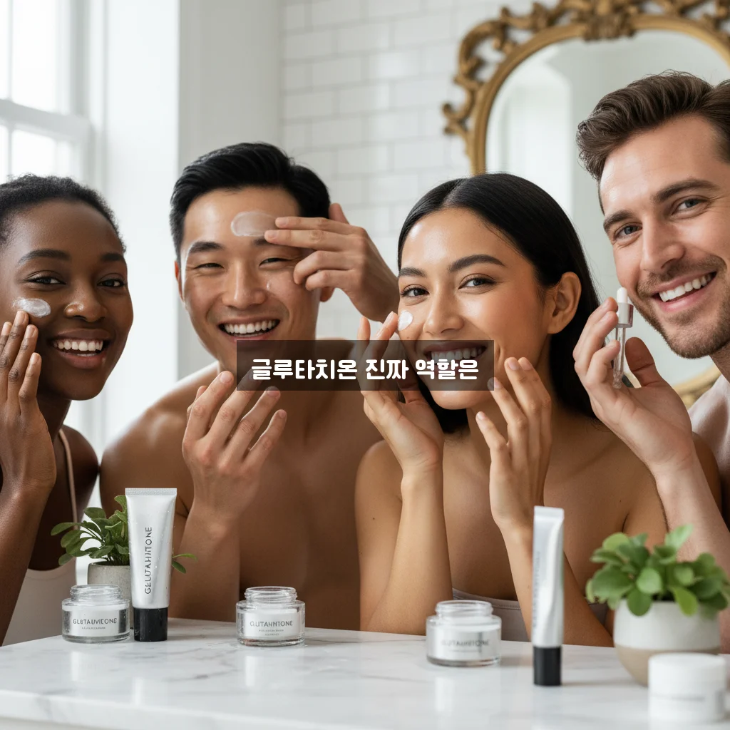 글루타치온 효과: 피부 미백 vs 간 기능 개선 팩트 관련 이미지 1