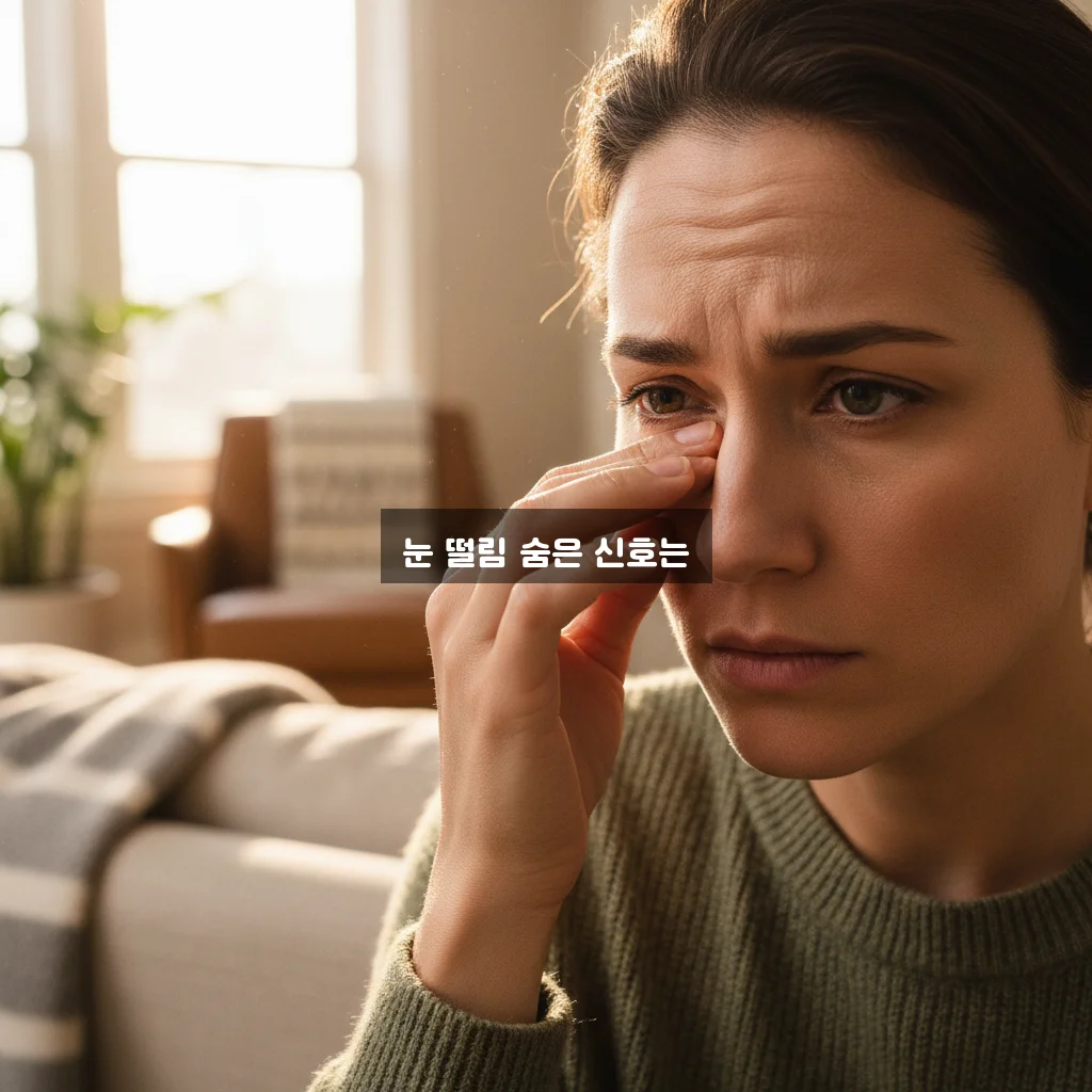 눈 떨림 원인: 마그네슘 부족 vs 뇌졸중 전조증상? 관련 이미지 2