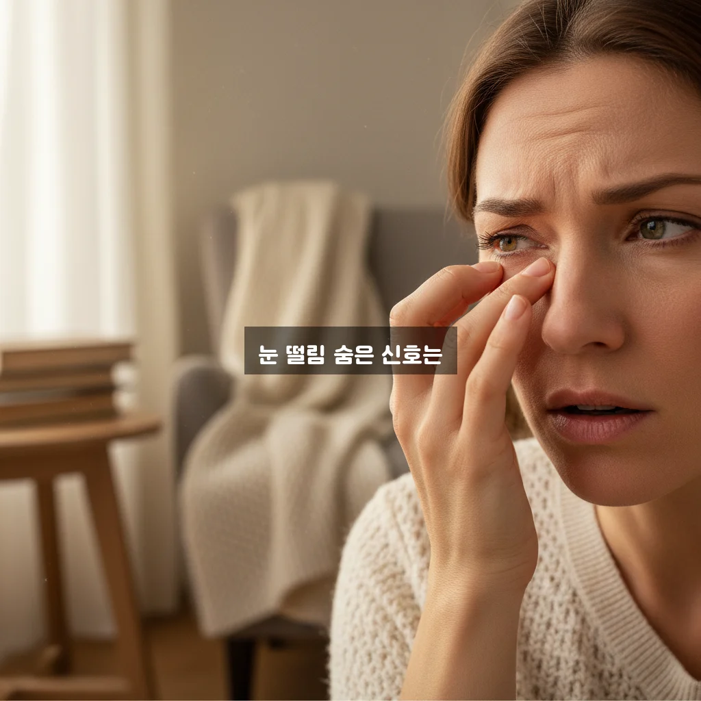 눈 떨림 원인: 마그네슘 부족 vs 뇌졸중 전조증상? 관련 이미지 3