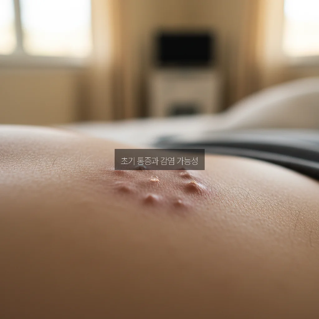 대상포진 초기 증상 및 전염성 (물집 잡히기 전) 관련 이미지 1