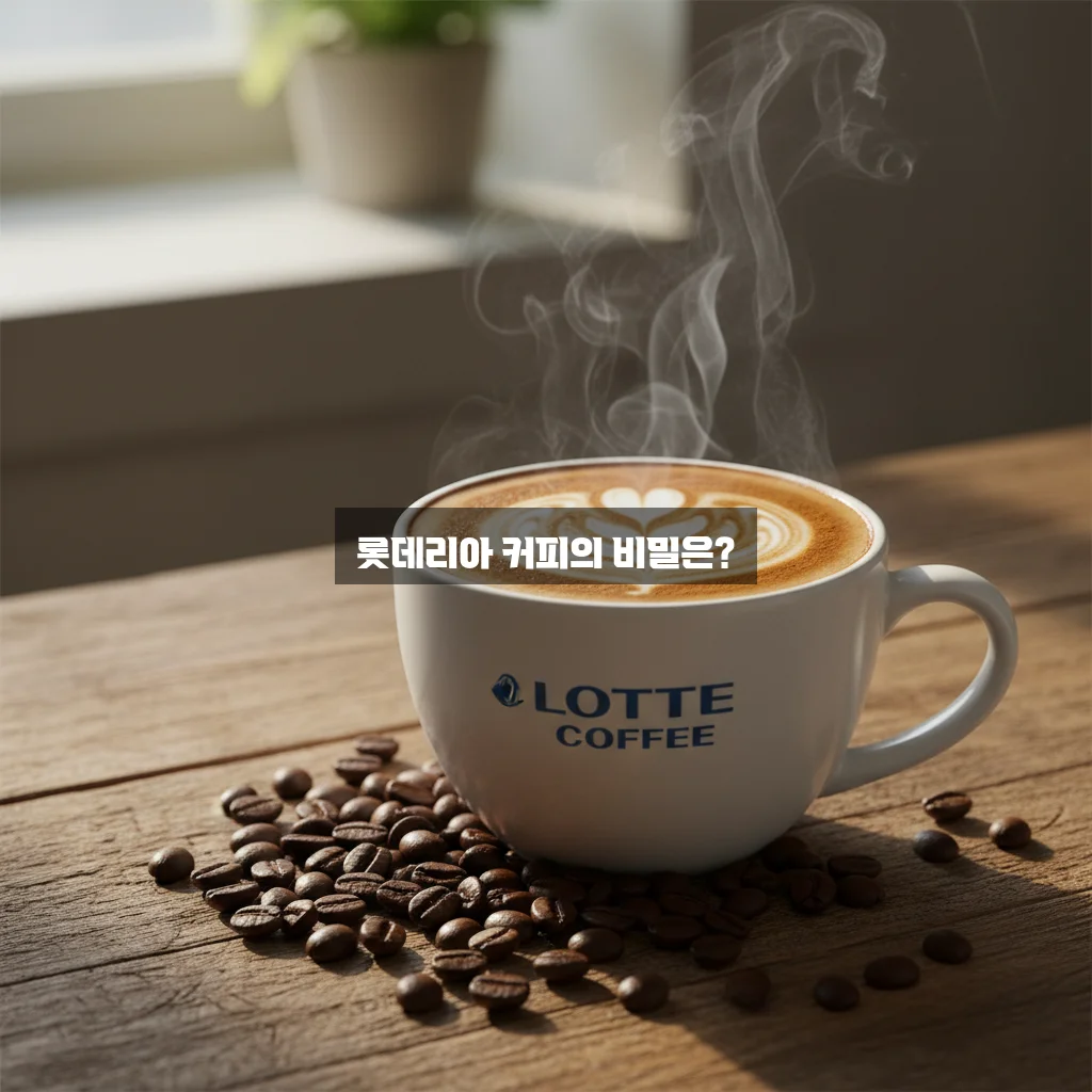 롯데리아 커피의 매력, 완벽 정리하기! 관련 이미지 3
