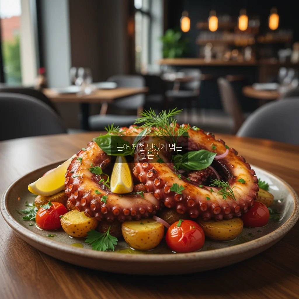 문어 제철 맛있게 즐기는 법 알아보기 관련 이미지 1