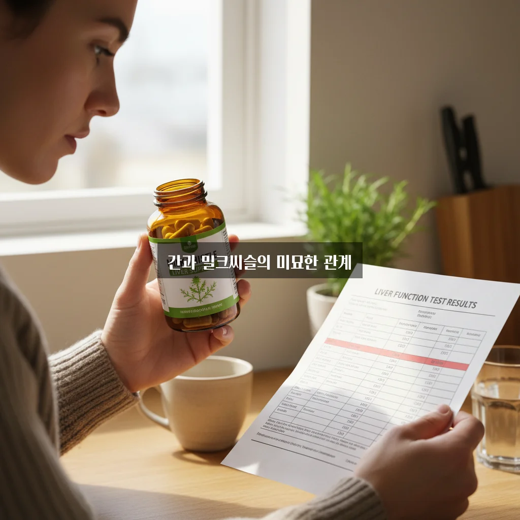 밀크씨슬 효과 및 간 수치 검사 전 복용 중단? 관련 이미지 1