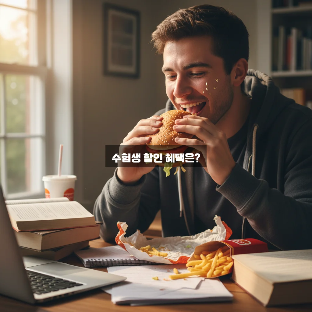 버거킹 수험생 할인 혜택 완벽 정리하기 관련 이미지 2