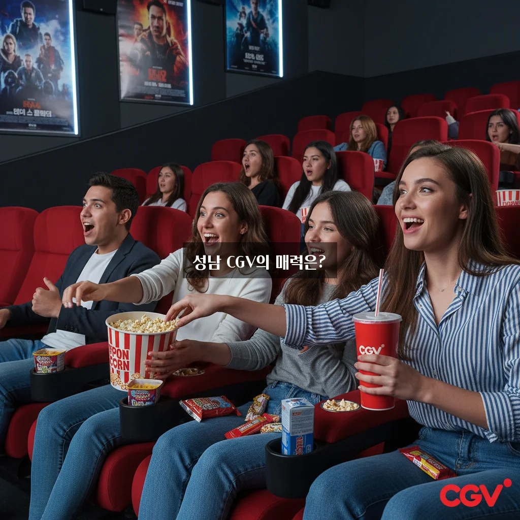 성남 CGV 즐기기, 완벽 가이드 알아보기 관련 이미지 3