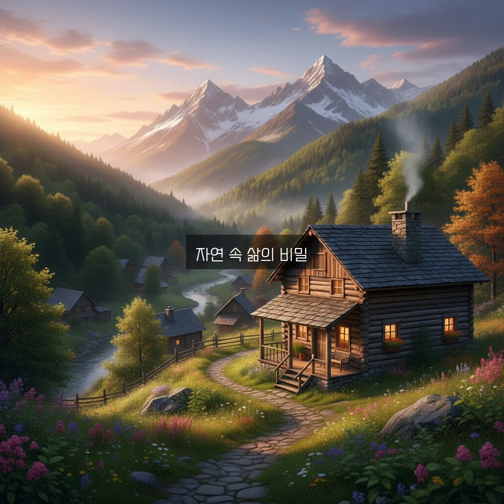 솔향기 가득한 산골 살이 완벽 가이드 관련 이미지 1