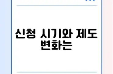 육아휴직 급여 신청 시기 및 사후지급금 폐지 여부