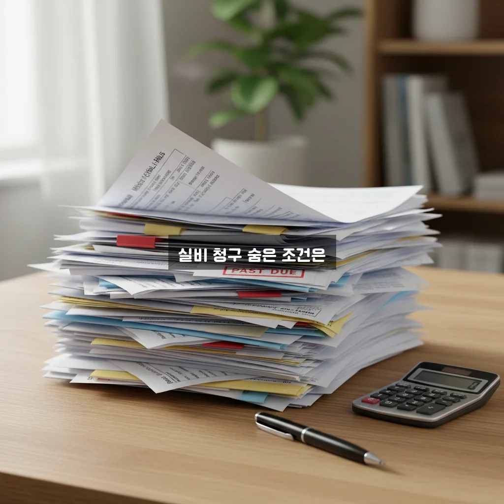 실비보험 청구 서류 및 병원비 1만 원 공제 기준 관련 이미지 1