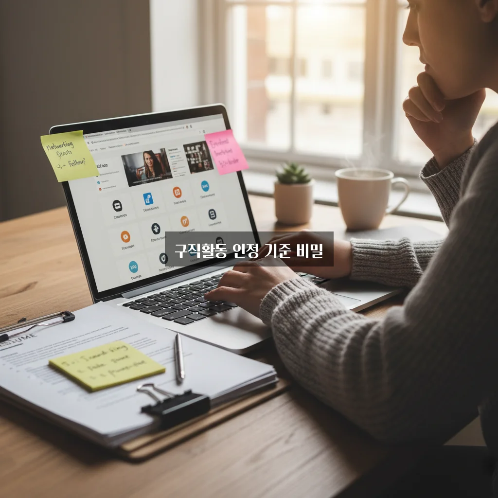 실업급여 구직활동 인정 범위 및 온라인 전송 팁 관련 이미지 1