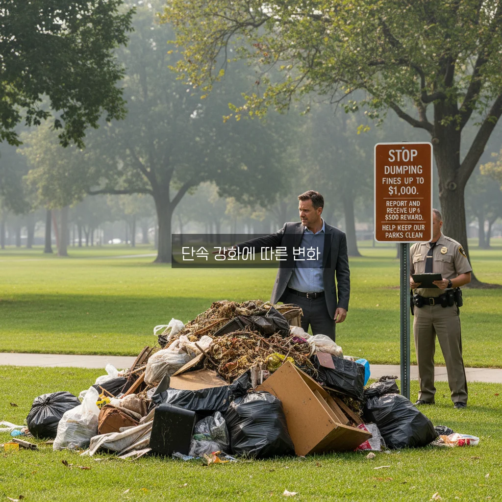 쓰레기 불법 투기 과태료 및 신고 포상금 금액 관련 이미지 2