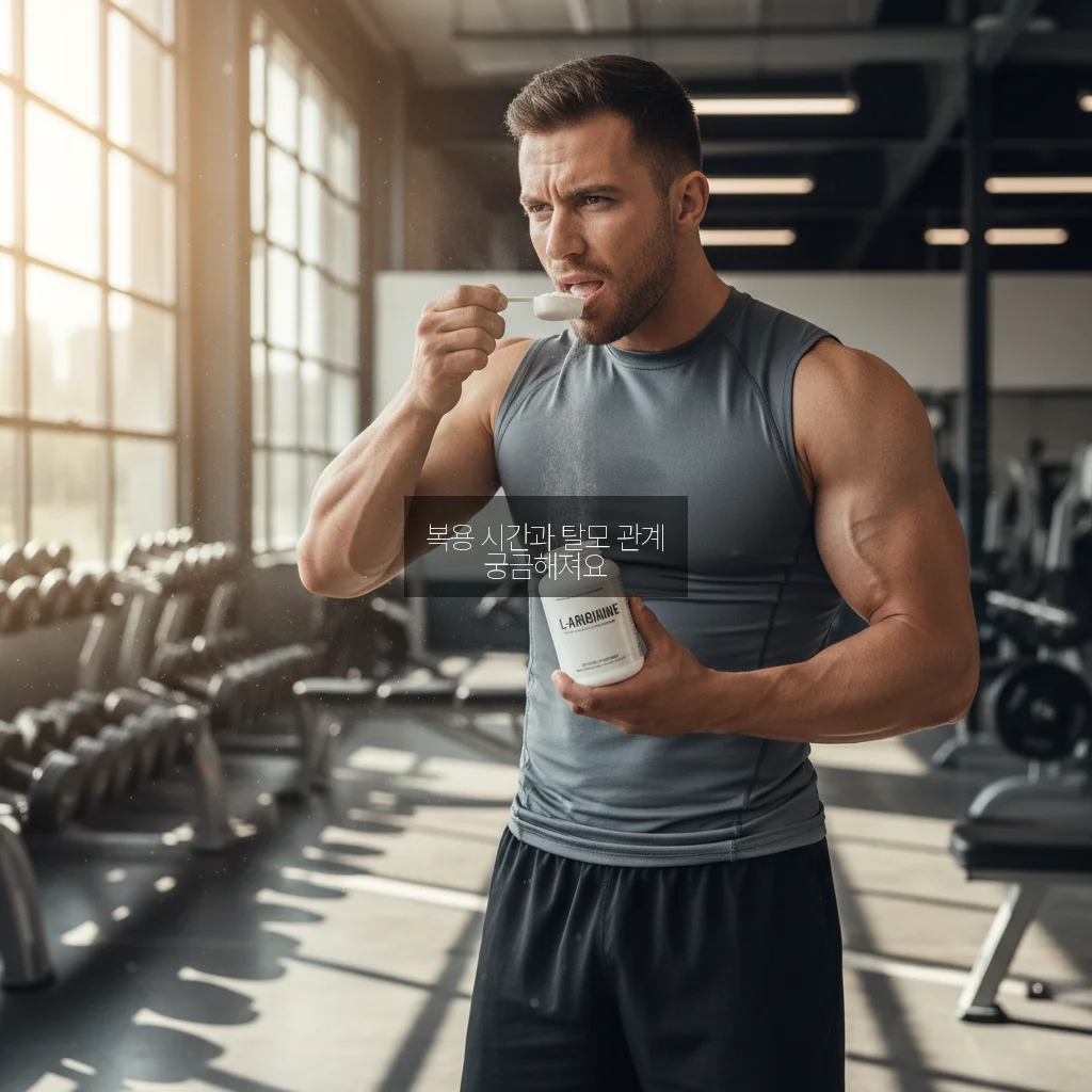 아르기닌 탈모 부작용 및 복용 시간 (운동 전후) 관련 이미지 2