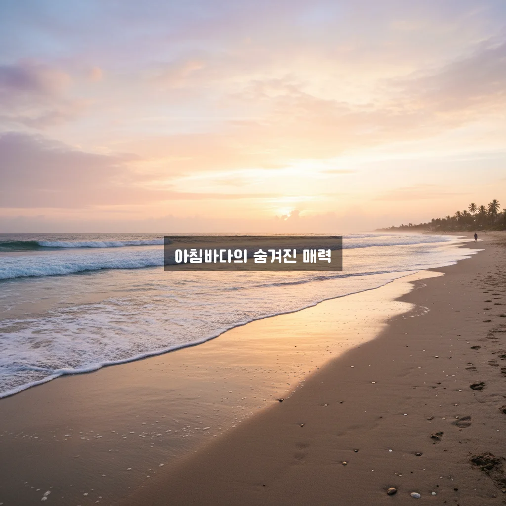 아름다운 아침바다의 매력 알아보기 관련 이미지 3