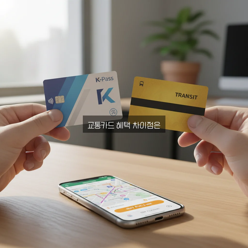 알뜰교통카드 K-패스 전환 방법 및 적립금 비교 관련 이미지 1