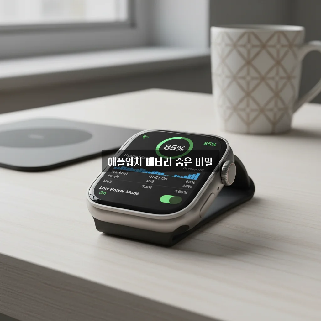 애플워치 배터리 성능 확인 및 광탈 원인 3가지 관련 이미지 2