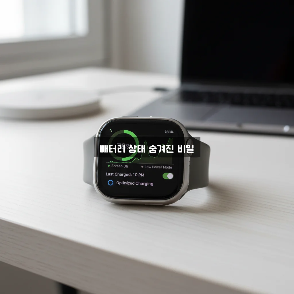 애플워치 배터리 성능 확인 및 광탈 원인 3가지 관련 이미지 3