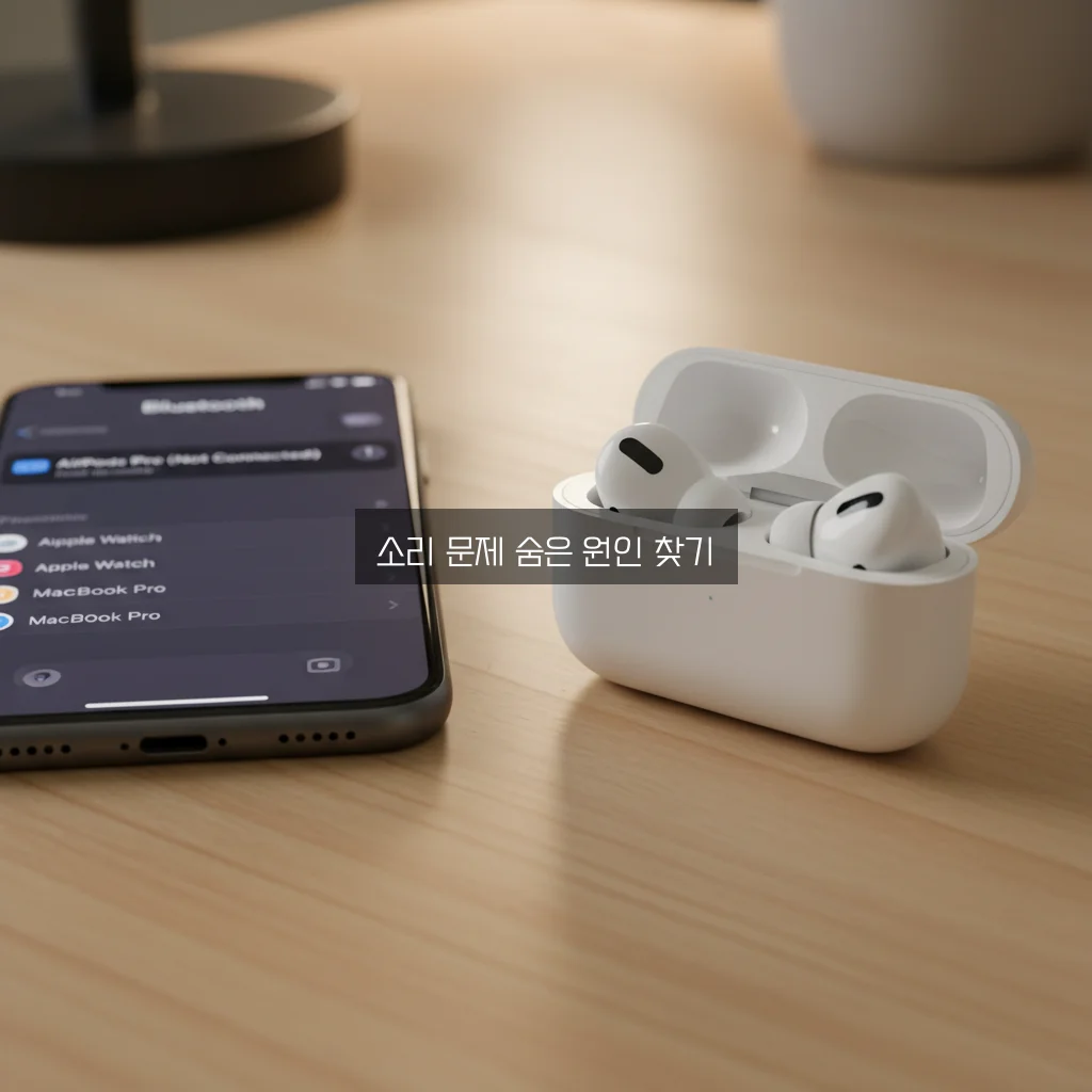 에어팟 프로 한쪽 안 들림 및 페어링 오류 해결 관련 이미지 1