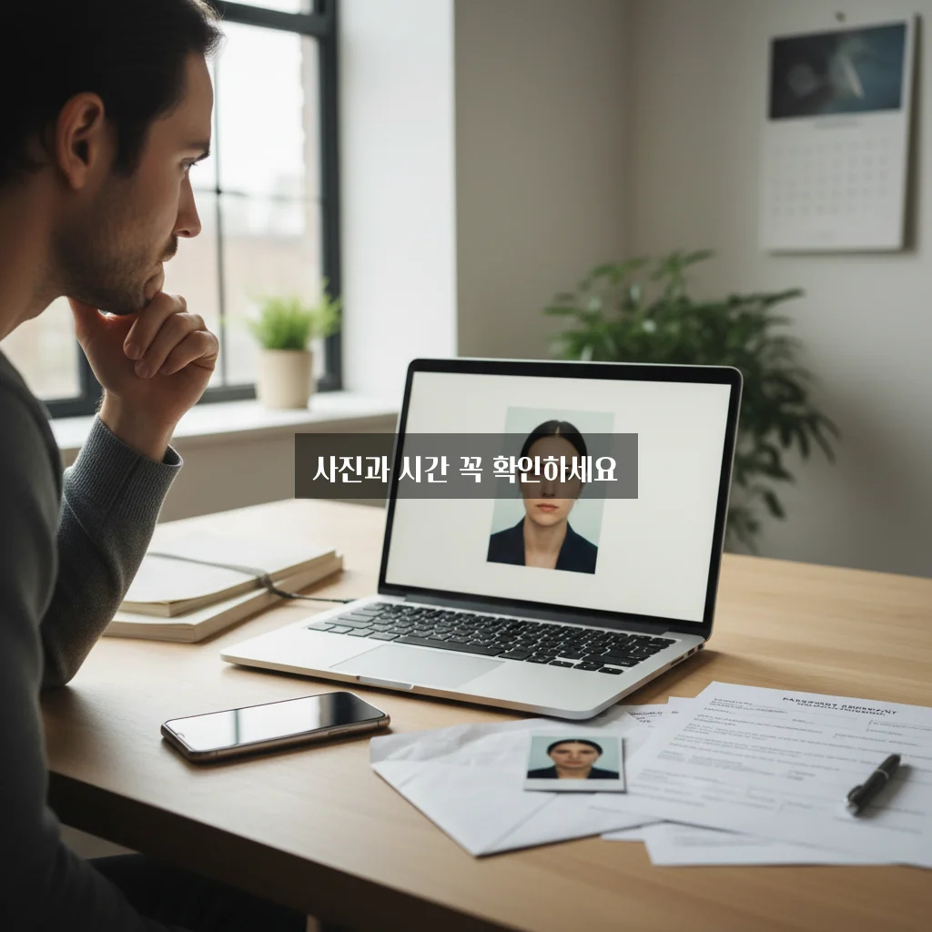 여권 재발급 온라인 신청 시 사진 규격 및 소요 기간 관련 이미지 1