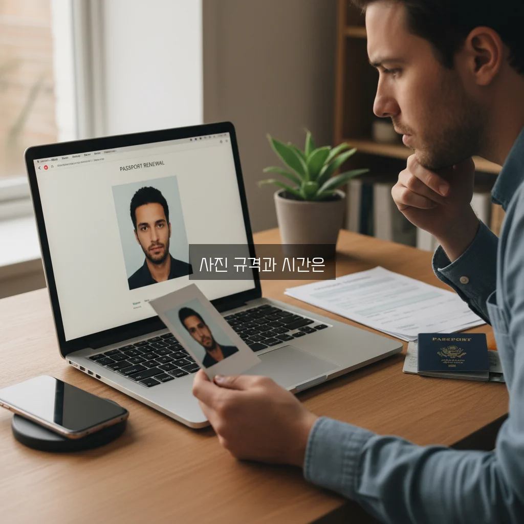 여권 재발급 온라인 신청 시 사진 규격 및 소요 기간 관련 이미지 3
