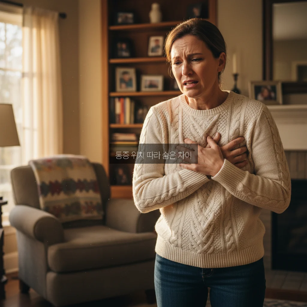 역류성 식도염 증상: 가슴 통증 및 등 통증 구분 관련 이미지 1