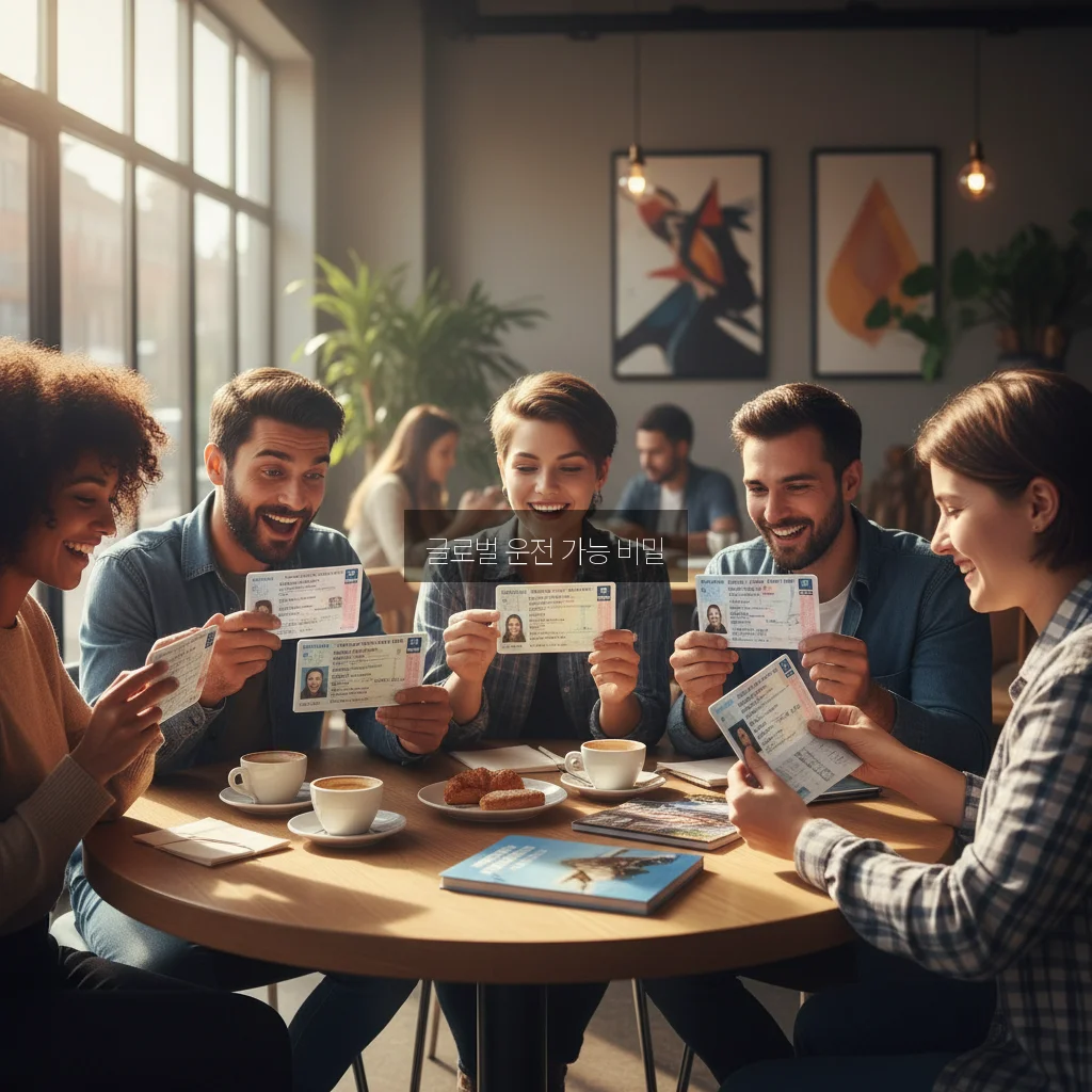 영문 운전면허증 사용 가능 국가 및 발급 수수료 관련 이미지 2