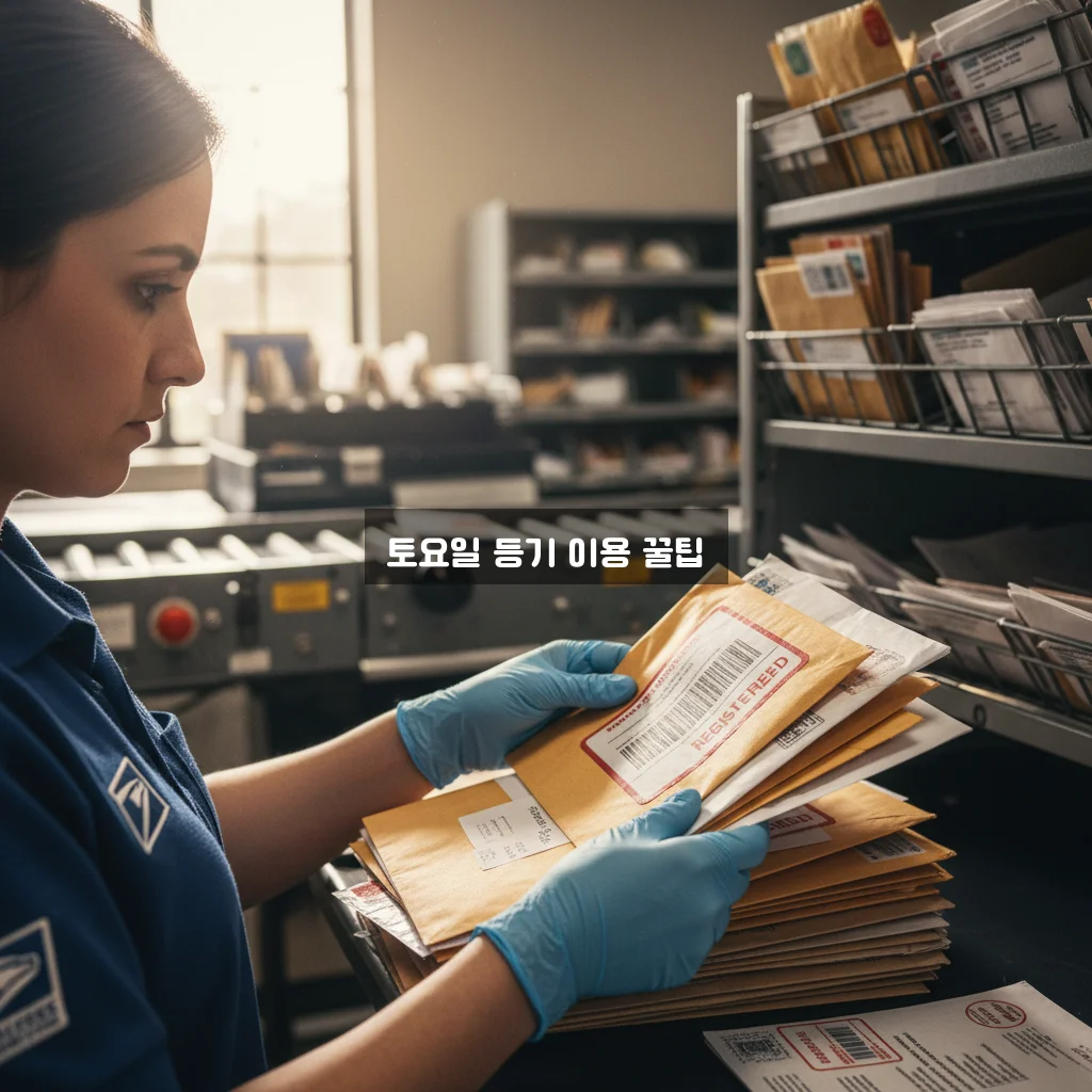 우체국 등기 가격 및 토요일 영업시간 (준등기 조회) 관련 이미지 1