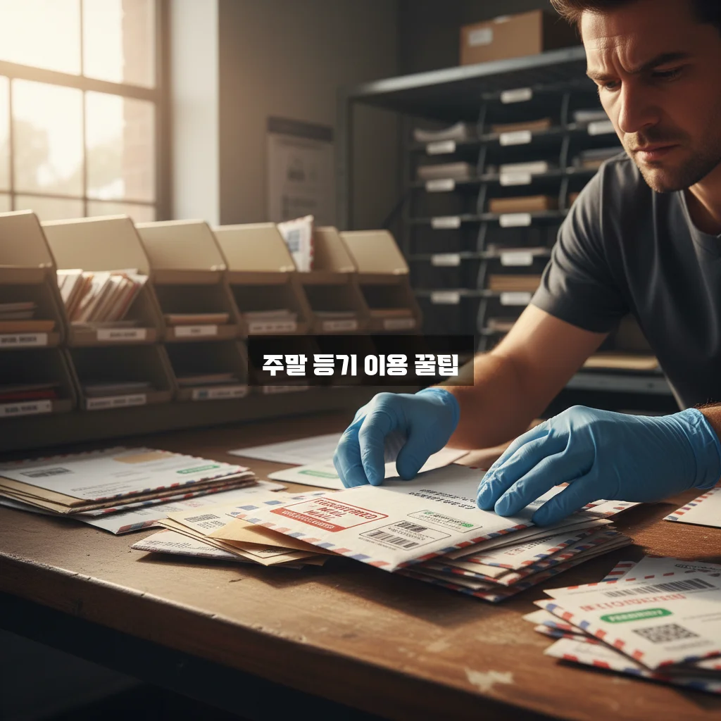 우체국 등기 가격 및 토요일 영업시간 (준등기 조회) 관련 이미지 2