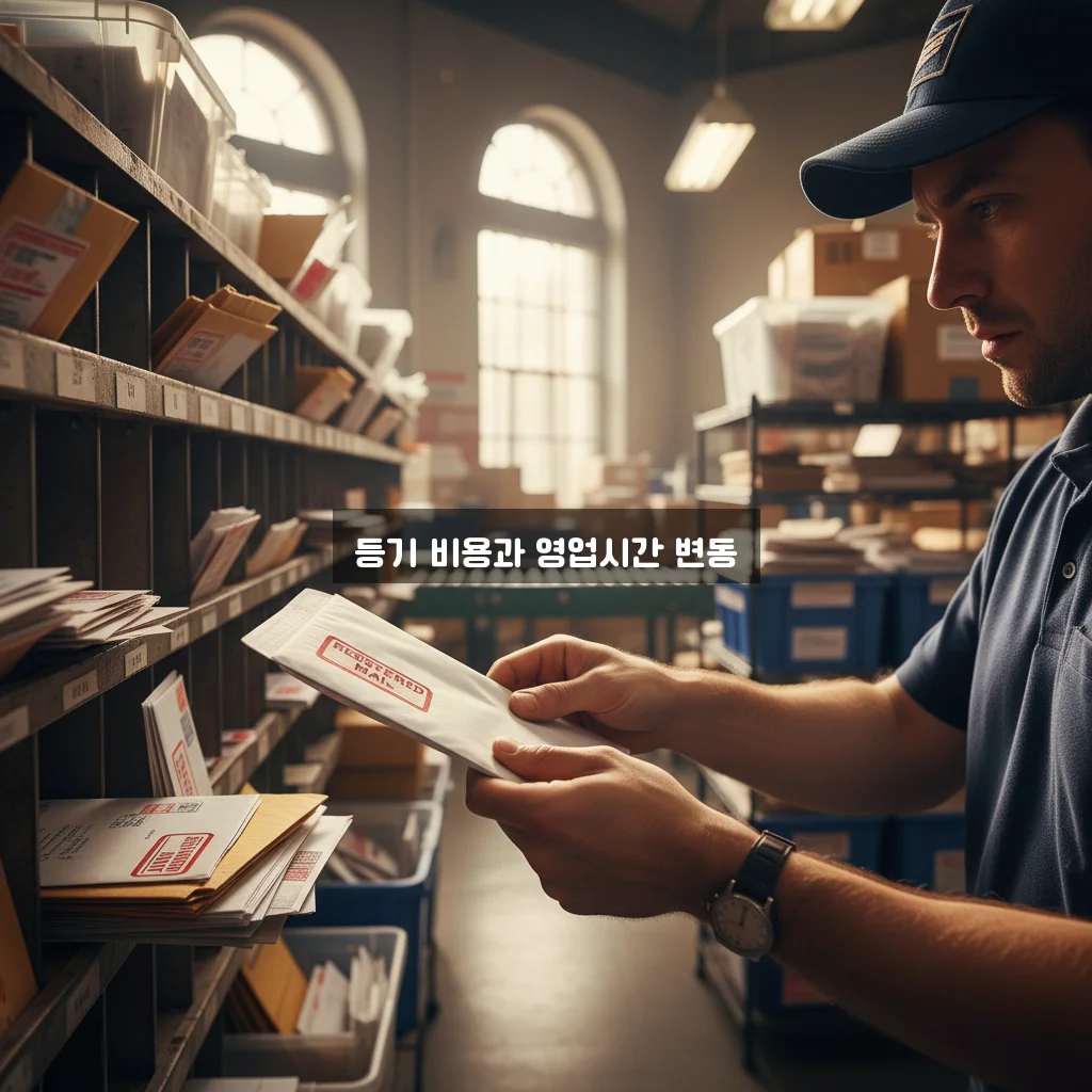 우체국 등기 가격 및 토요일 영업시간 (준등기 조회) 관련 이미지 3