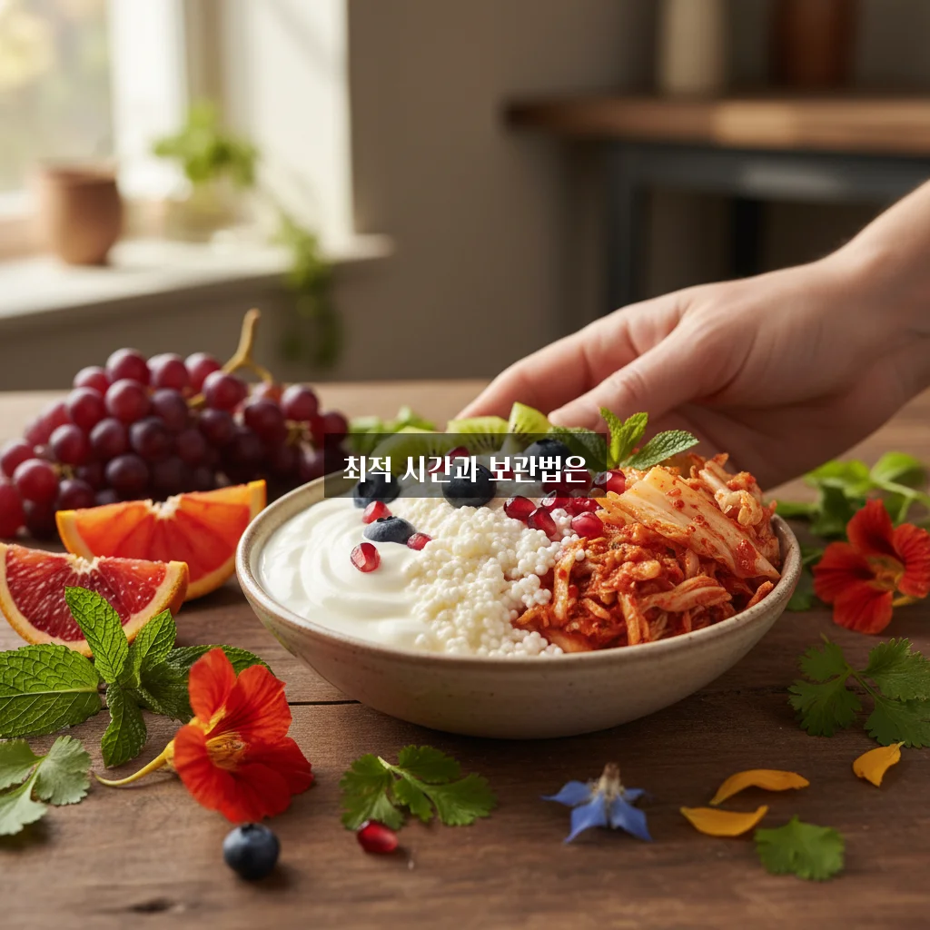 유산균(프로바이오틱스) 먹는 시간 및 보관법 관련 이미지 1