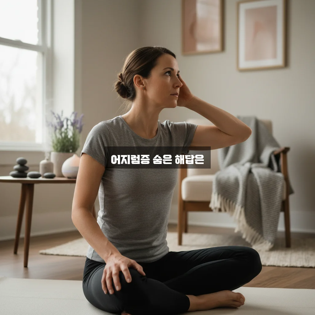 이석증 증상 및 자가치료법 (애플리법 영상) 관련 이미지 1