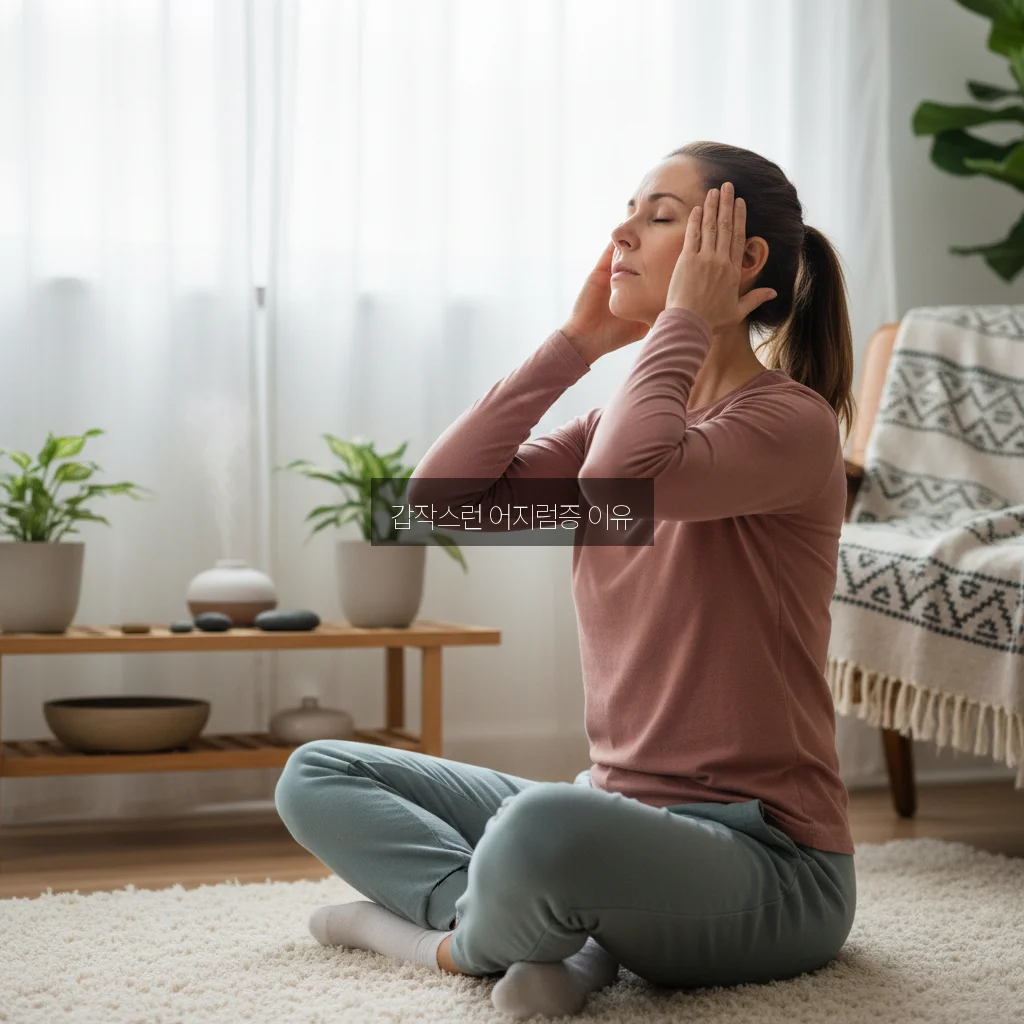 이석증 증상 및 자가치료법 (애플리법 영상) 관련 이미지 3
