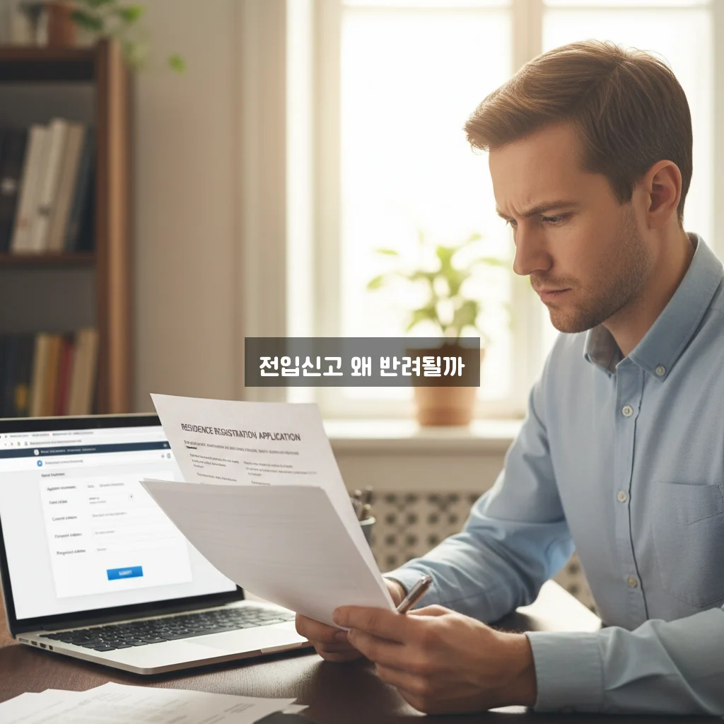 전입신고 세대주 확인 방법 및 온라인 신청 반려 사유 관련 이미지 2
