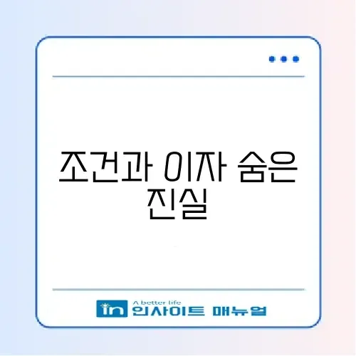 마이너스 통장 개설 조건 및 사용 안 하면 이자는? 썸네일