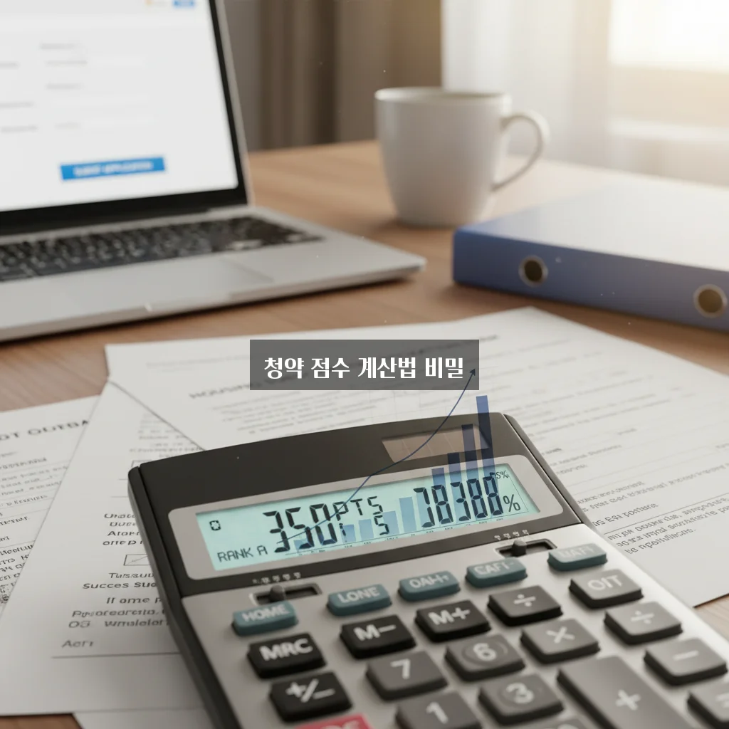 주택청약 1순위 조건 및 가점 계산기 오류 피하기 관련 이미지 2