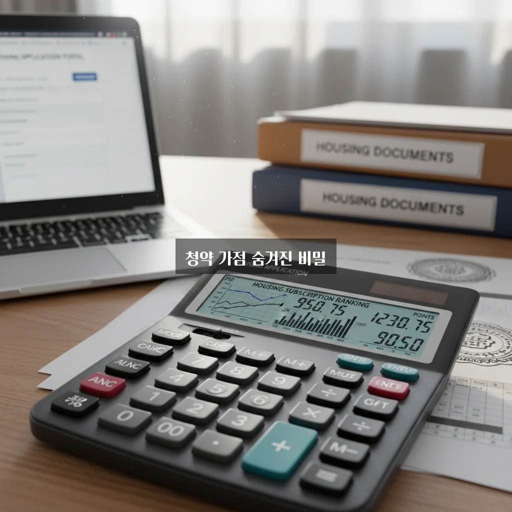 주택청약 1순위 조건 및 가점 계산기 오류 피하기 관련 이미지 3