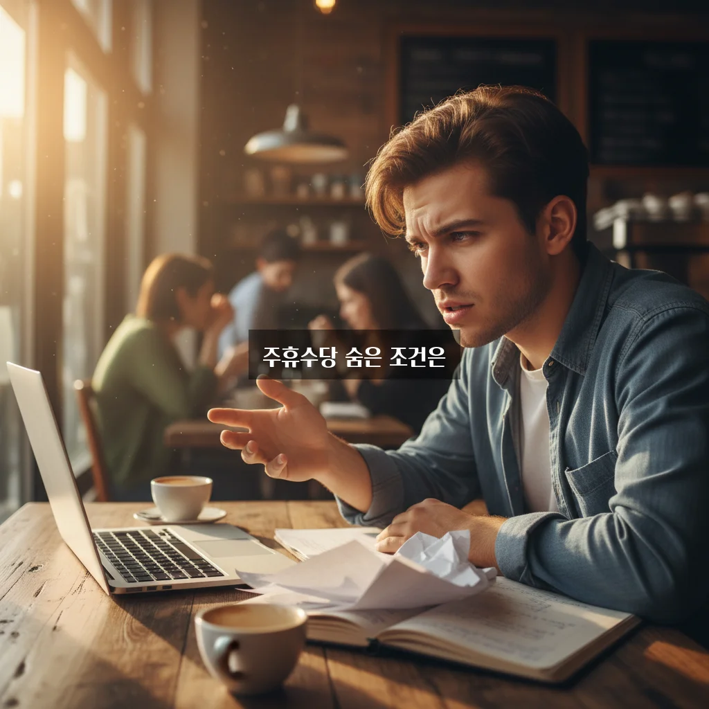 주휴수당 지급 조건 및 알바 쪼개기 대응법 관련 이미지 2