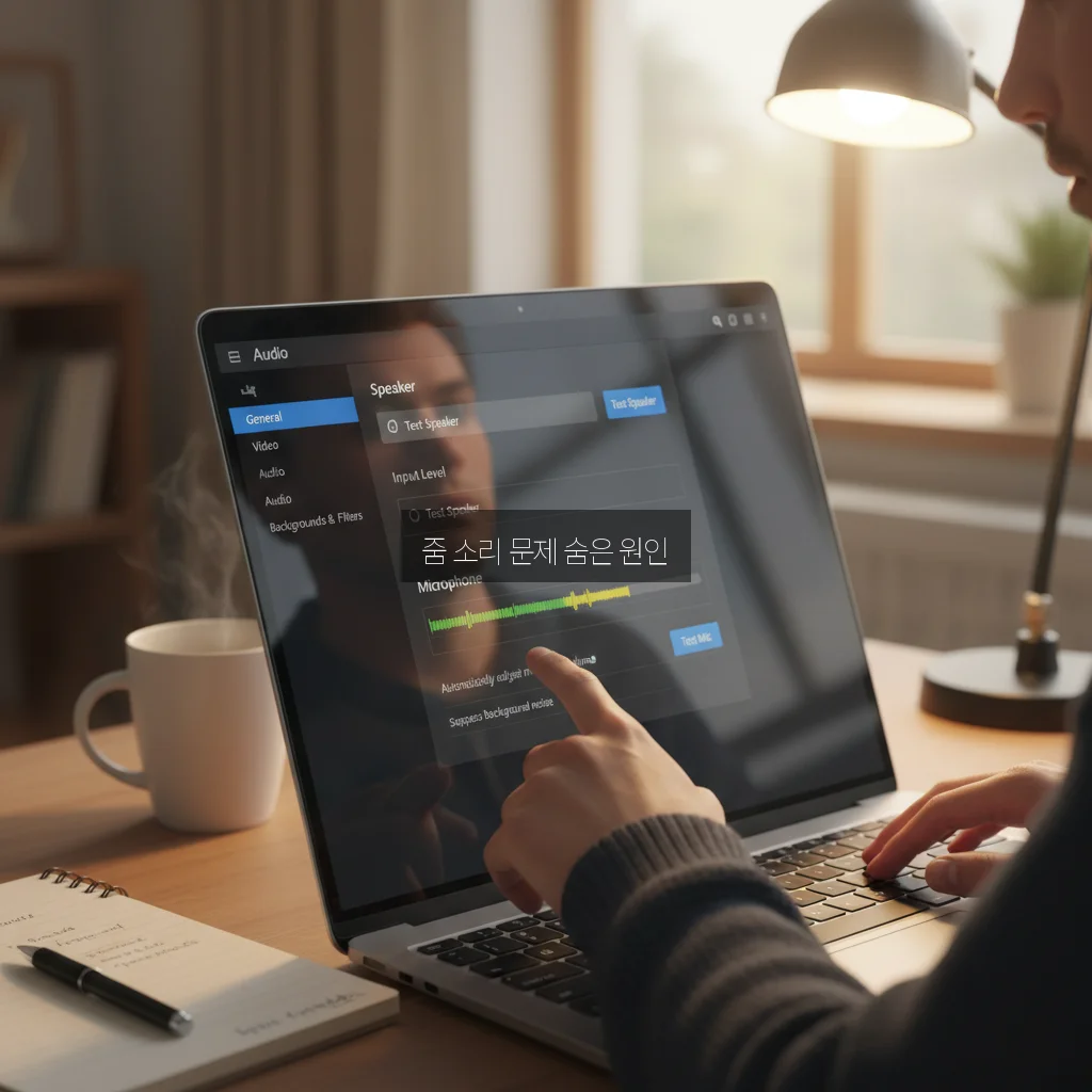 줌(Zoom) 소리 안 들림 및 마이크 설정 해결법 관련 이미지 1