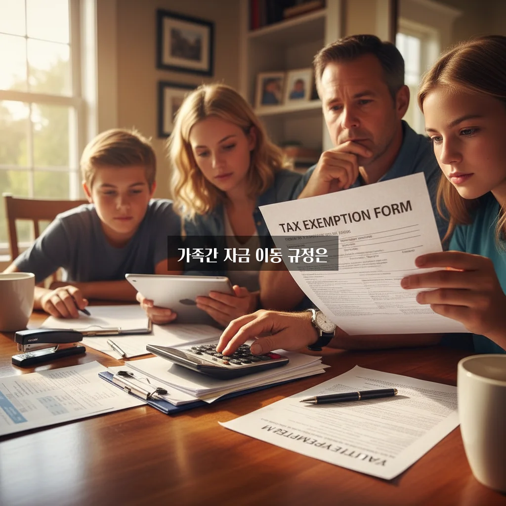 증여세 면제 한도 및 자진 신고 기간 (가족 간 계좌이체) 관련 이미지 1